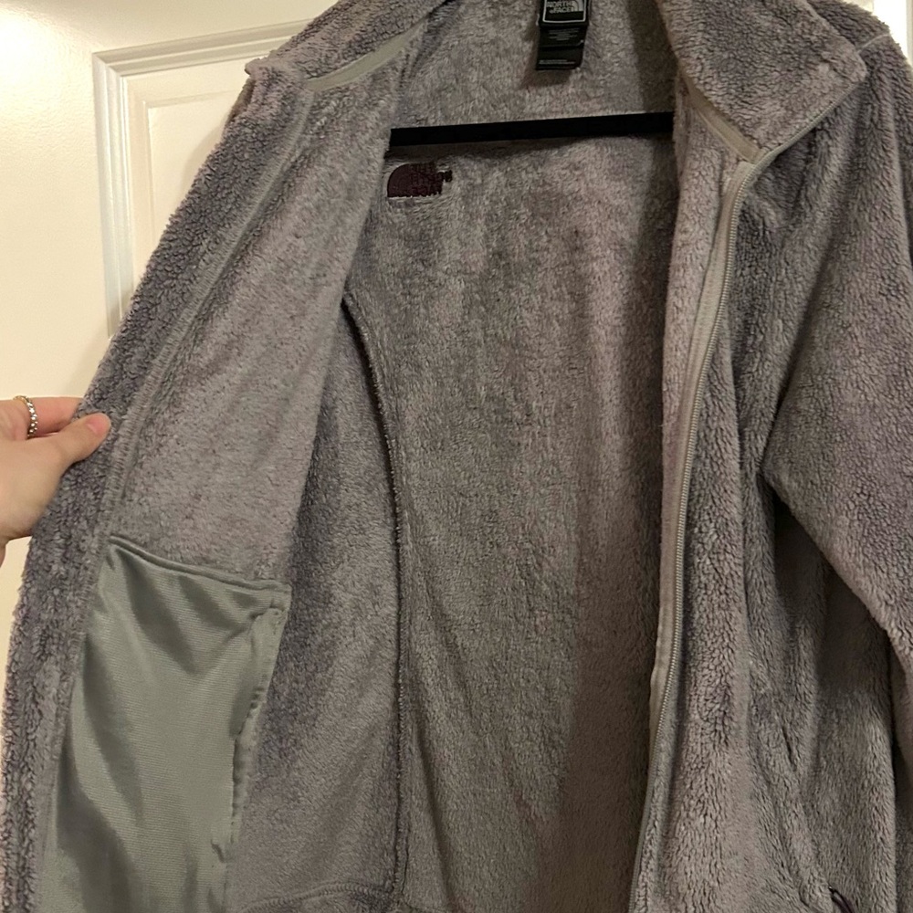 The North Face Women's Charcoal Teddy Jacket - Picture 3 of 4